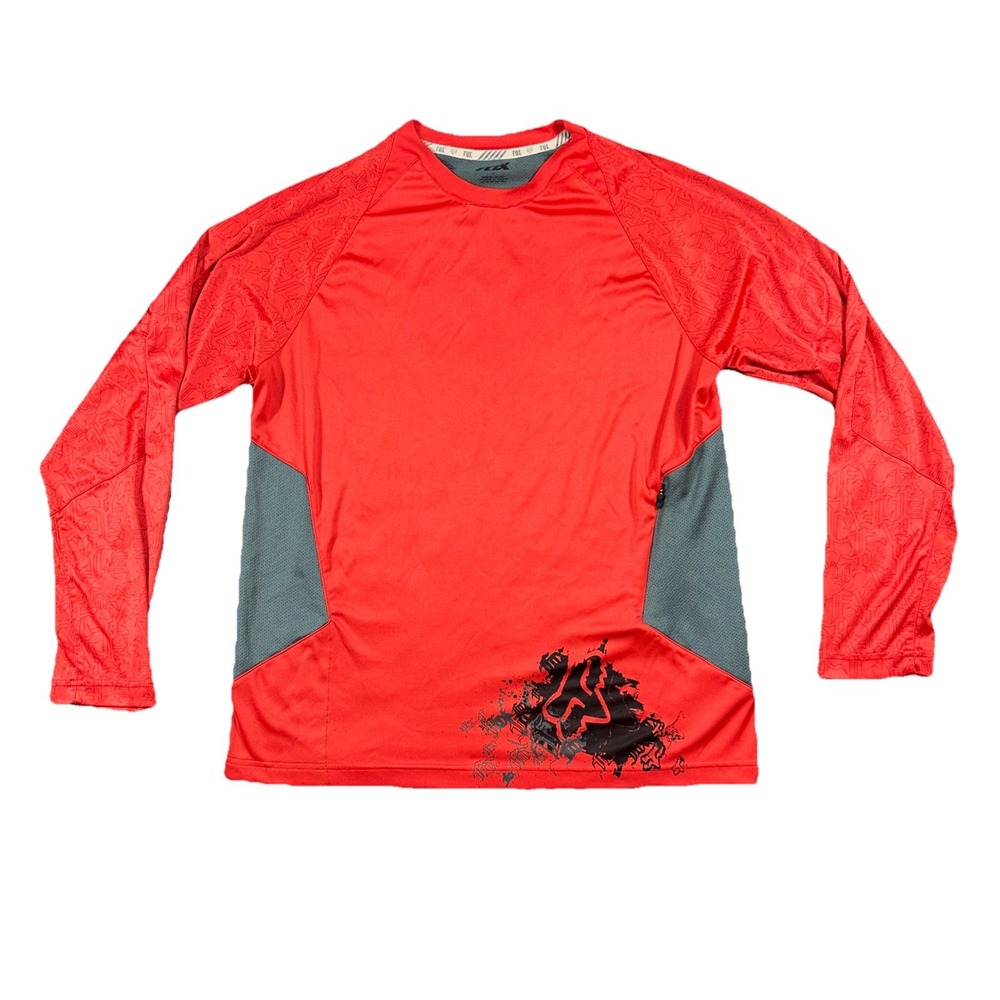 Fox Racing Men's Medium Long Sleeve Motocross Jersey Shirt